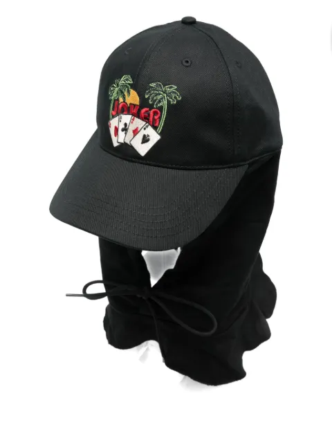 Martine Rose embroidered hooded cap