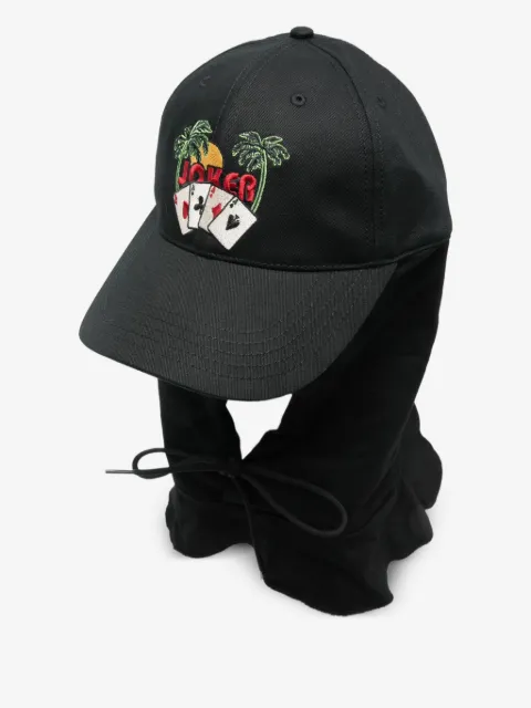 Martine Rose embroidered hooded cap