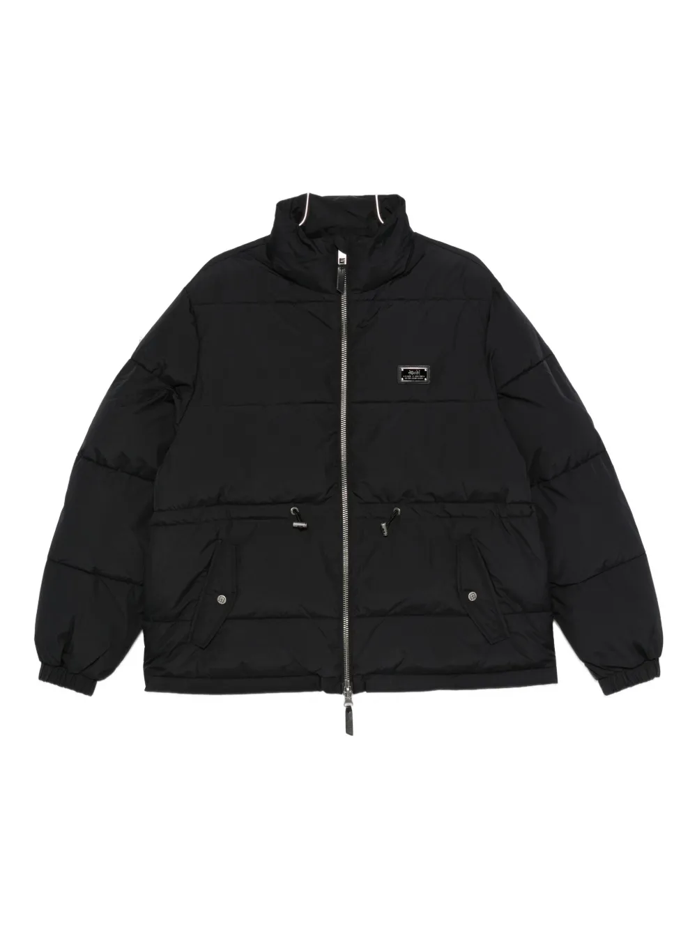 Ksubi Cinched Puffer Jacket In Black