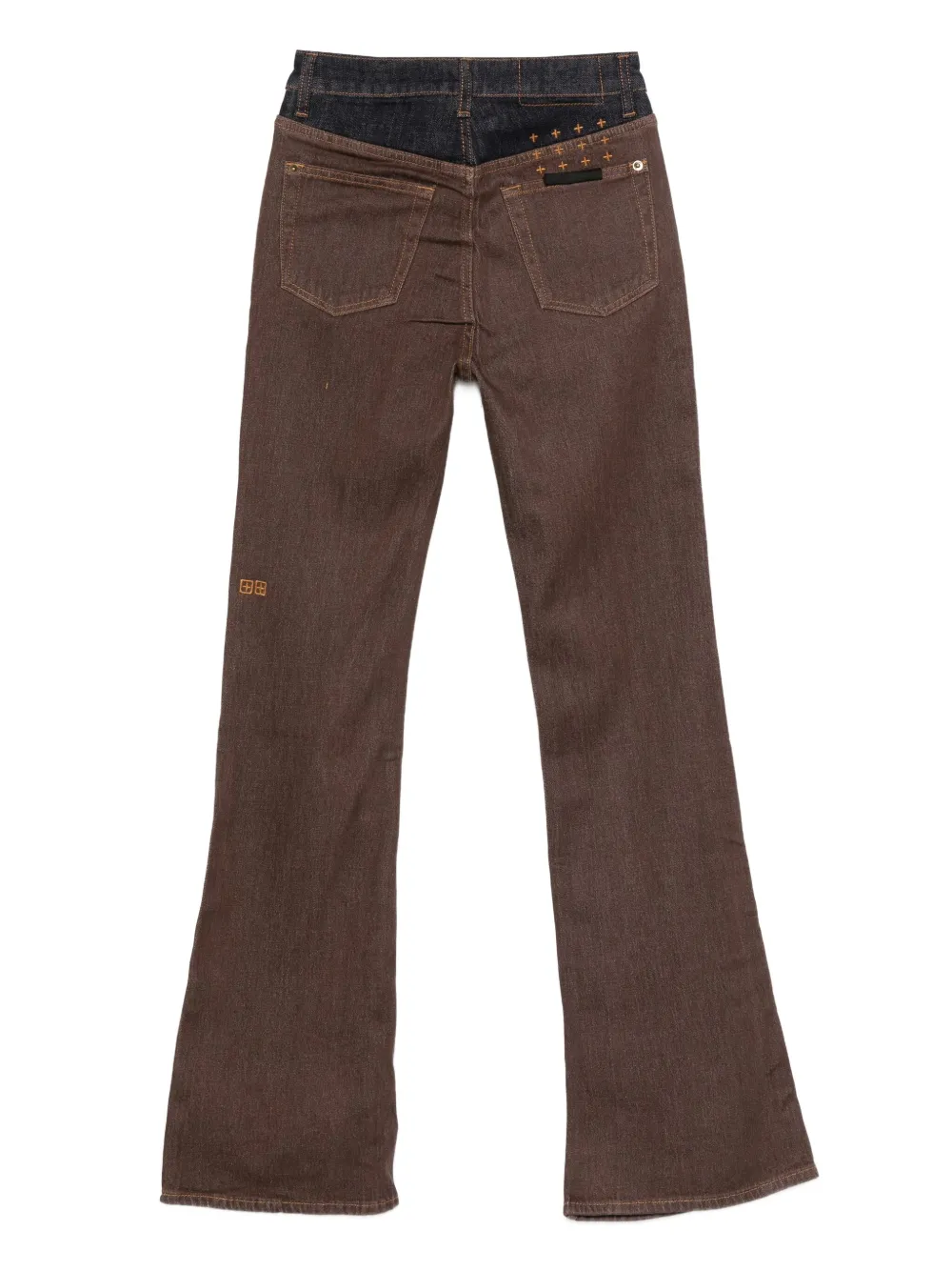 Ksubi Soho spliced jeans - Bruin
