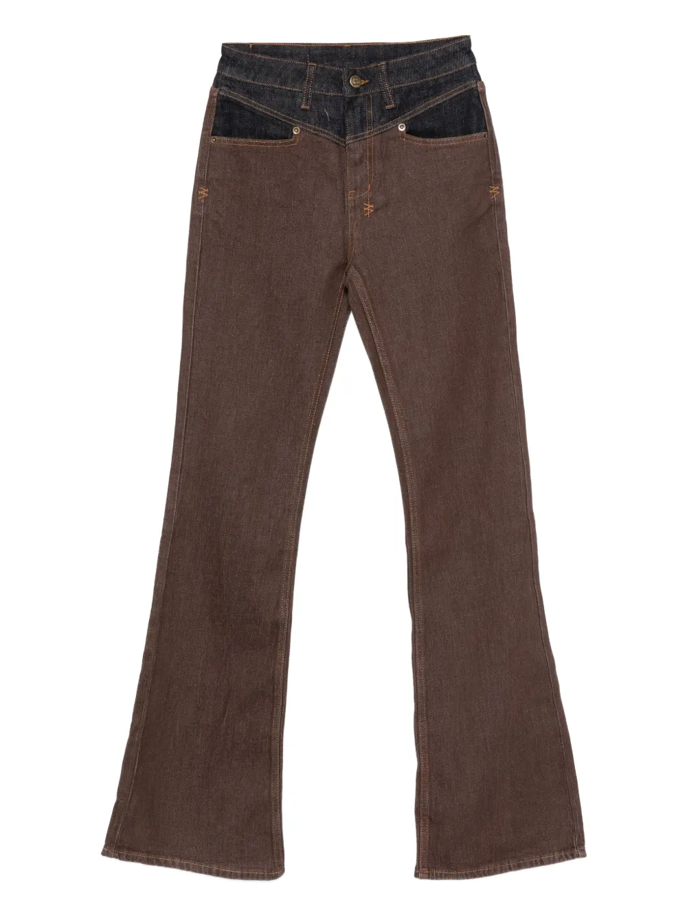 Ksubi Soho spliced jeans | Brown | Image 1