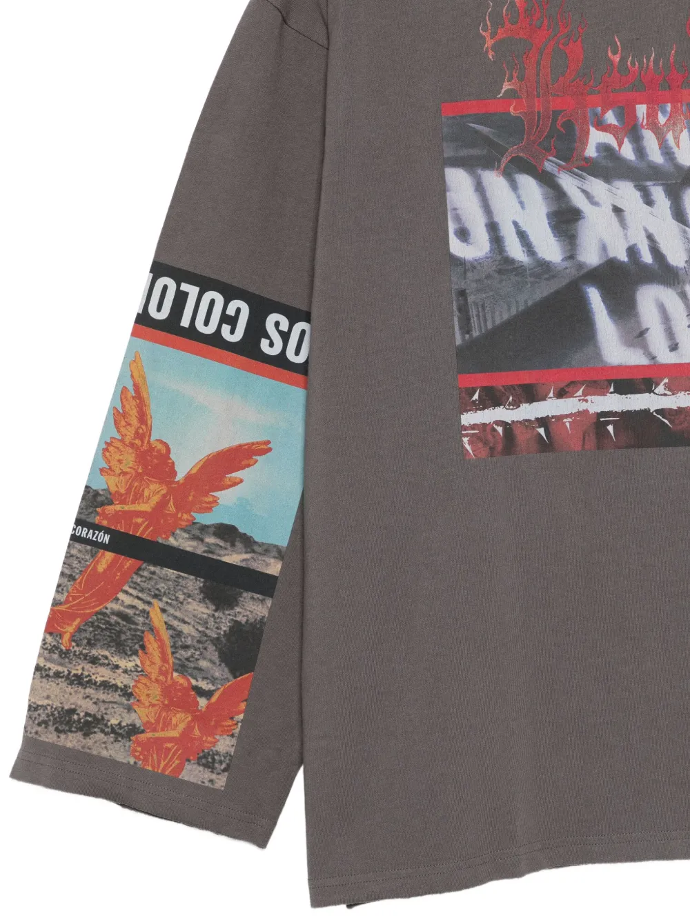 Ksubi Altar T-shirt met grafische print Grijs