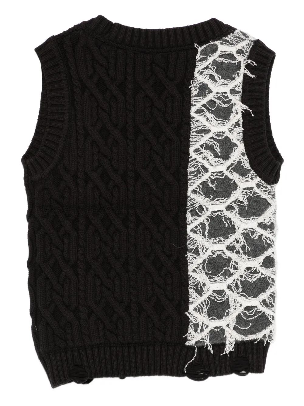 Andersson Bell patchwork knitted vest | Knitted Tops | Image 2