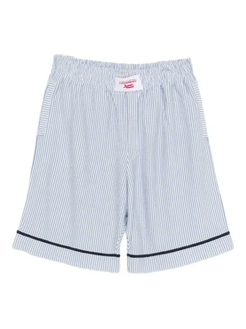 Charles Jeffrey Loverboy striped shorts