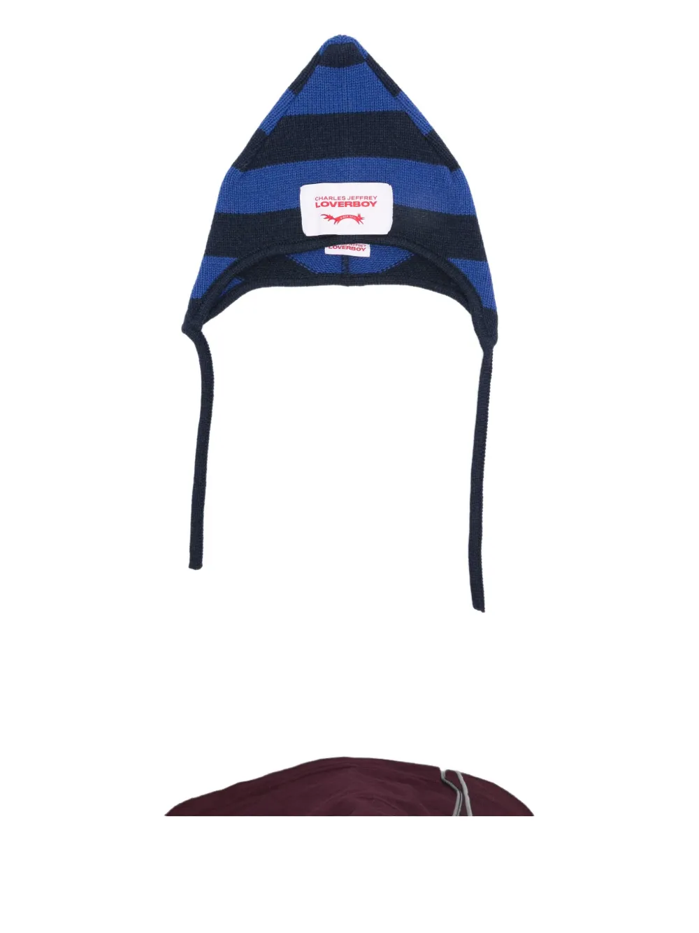 Charles Jeffrey Loverboy Spike Bonnet Hat In Blue