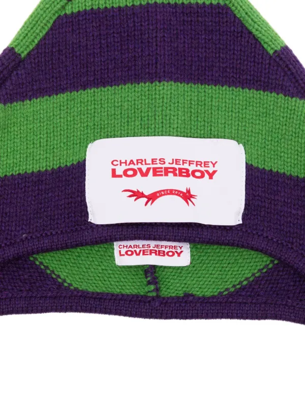 Charles Jeffrey Loverboy Spike Bonnet Hat | Green | FARFETCH