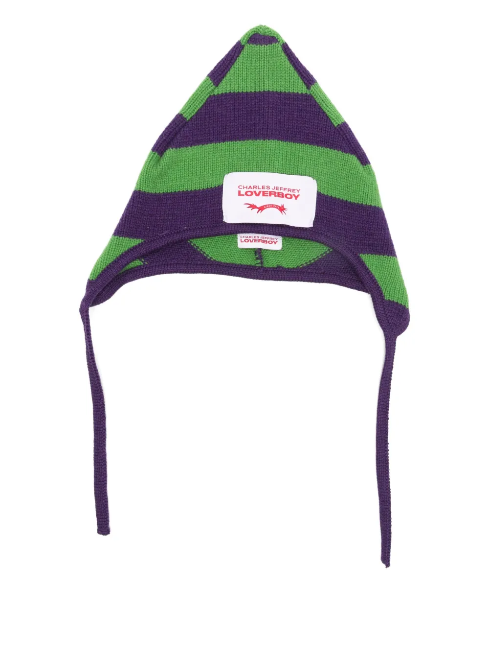 Charles Jeffrey Loverboy Spike Bonnet hat | Green | Image 1