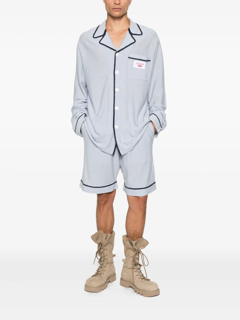 Charles Jeffrey Loverboy camisa a rayas | Tops de pijama | Image 2