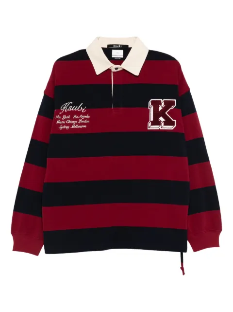 Ksubi sweat Rugged Rugby Jersey Fire Fade