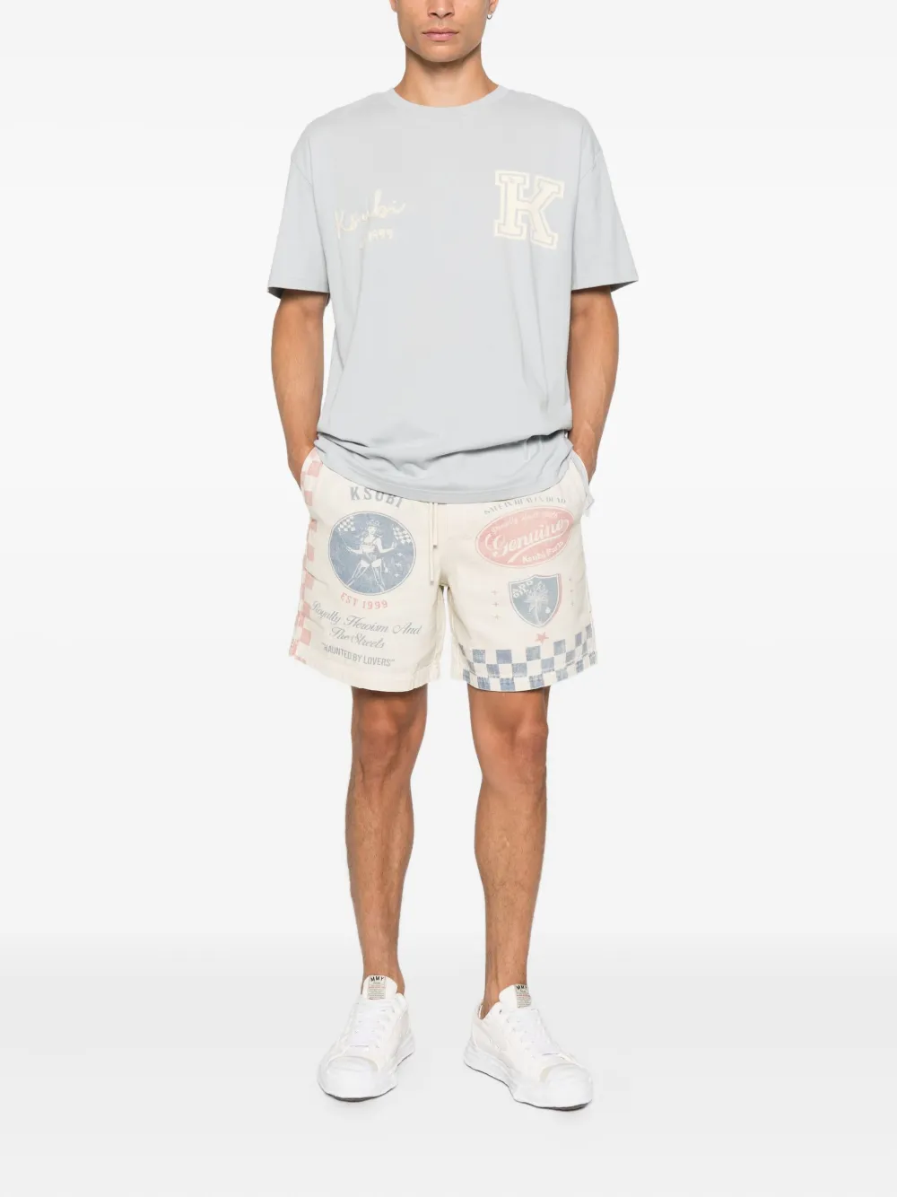 Ksubi Salud Biggie T-shirt - Blauw