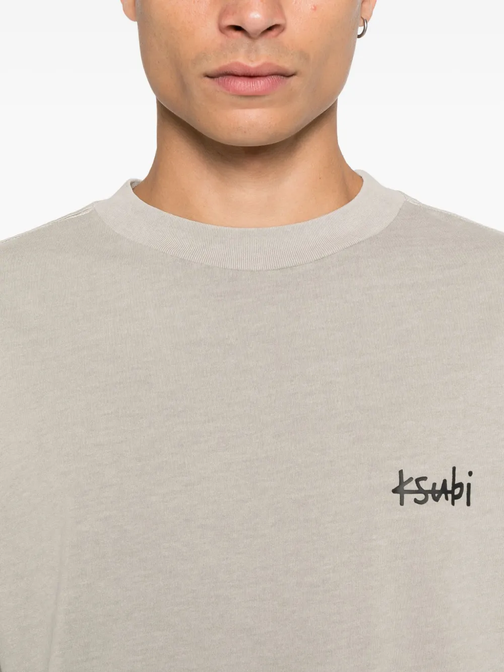 Ksubi T-shirt met print Grijs