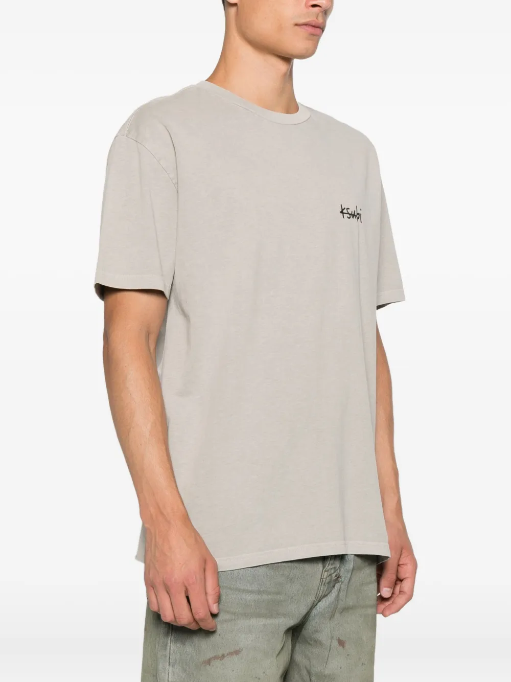 Ksubi T-shirt met print Grijs