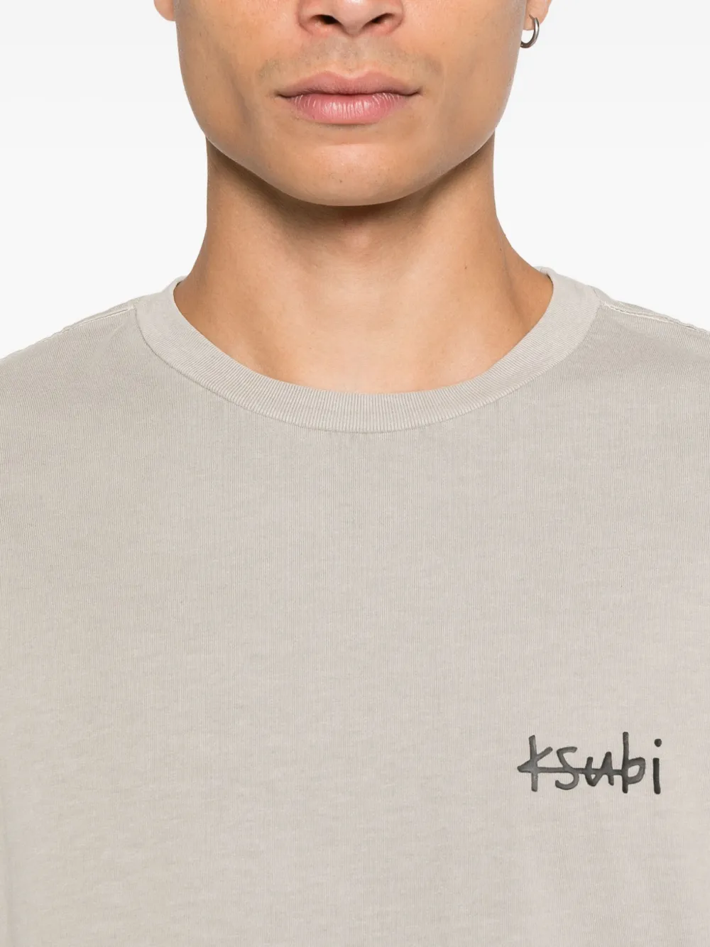 Ksubi T-shirt met print Grijs