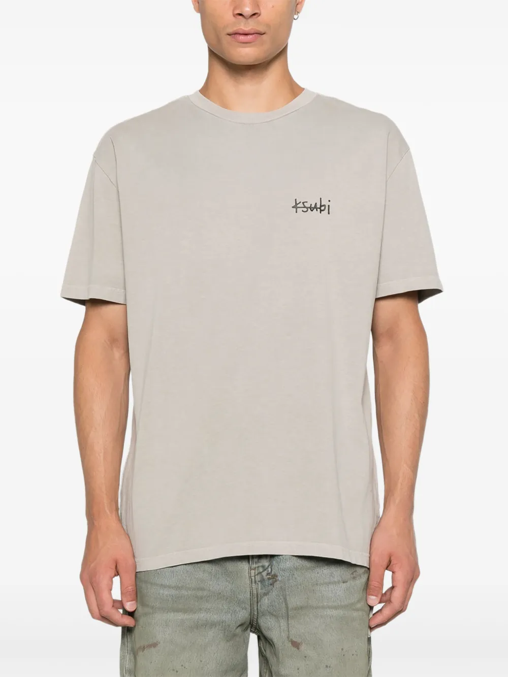 Ksubi T-shirt met print Grijs