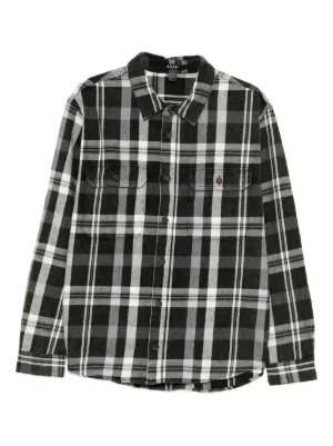 Neighborhood チェック シャツ | ブラック | FARFETCH JP