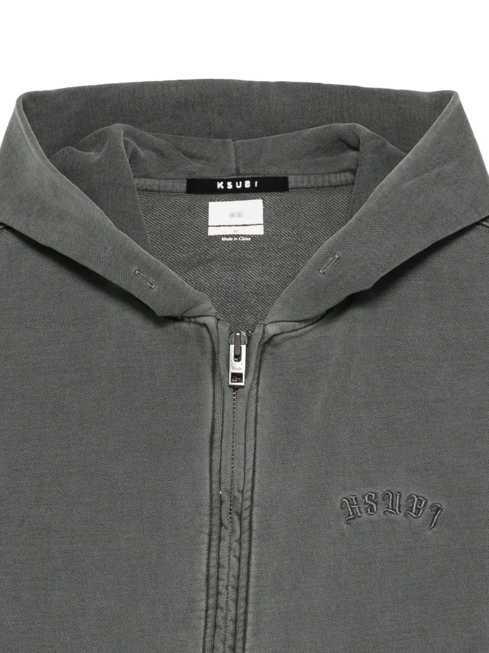 Ksubi Serpent Ekcess hoodie Grijs