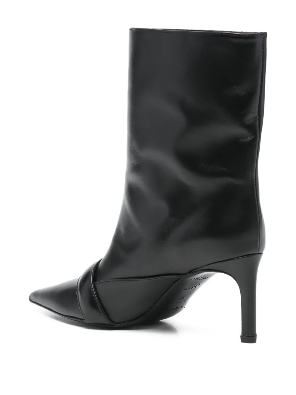 Coperni 75 mm laarzen met ceintuur Zwart