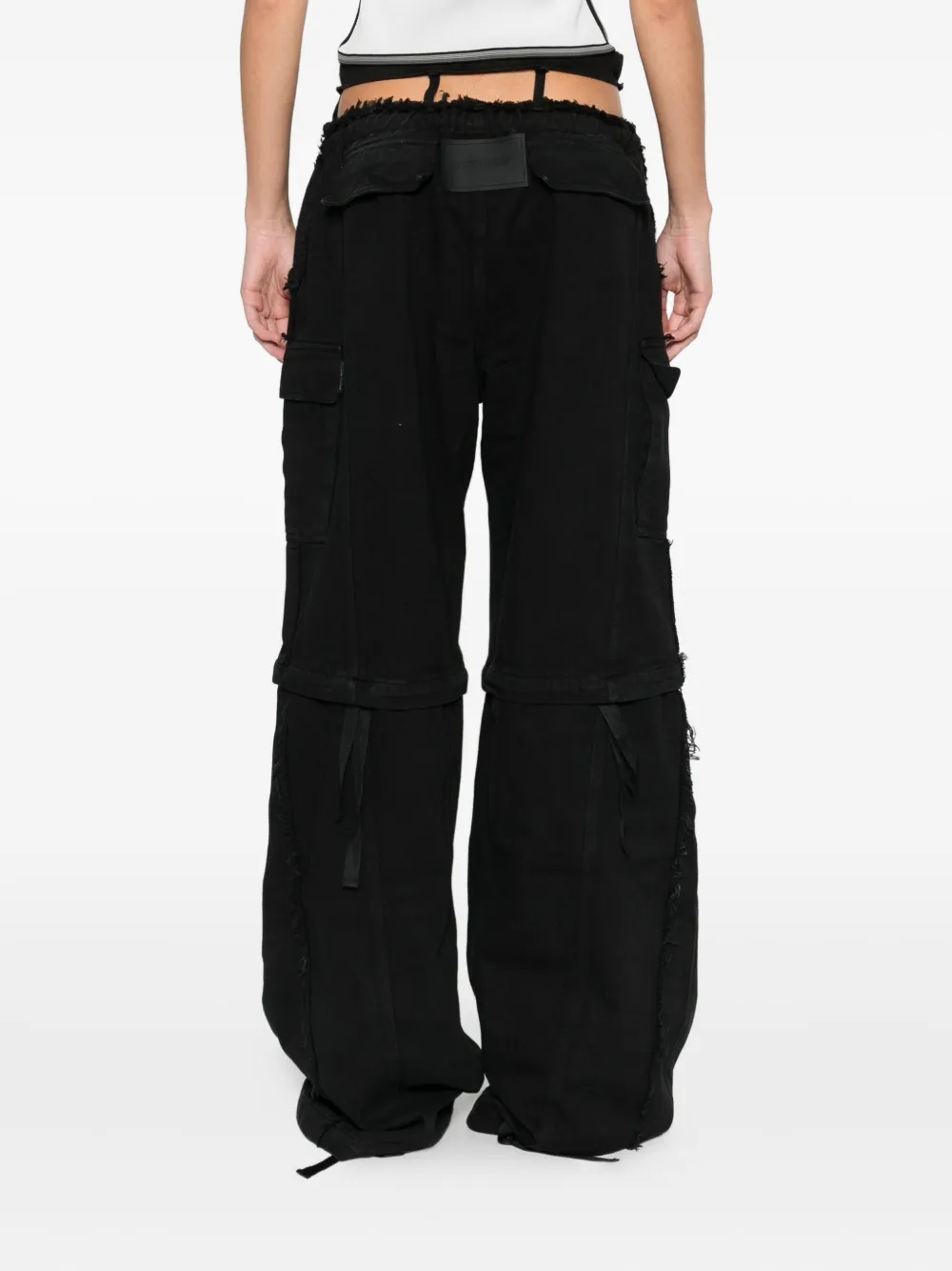 Ottolinger Cargo-pocket Trousers In Black
