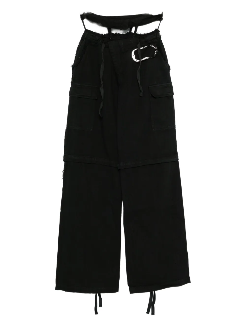 Ottolinger Cargo-pocket Trousers In Black