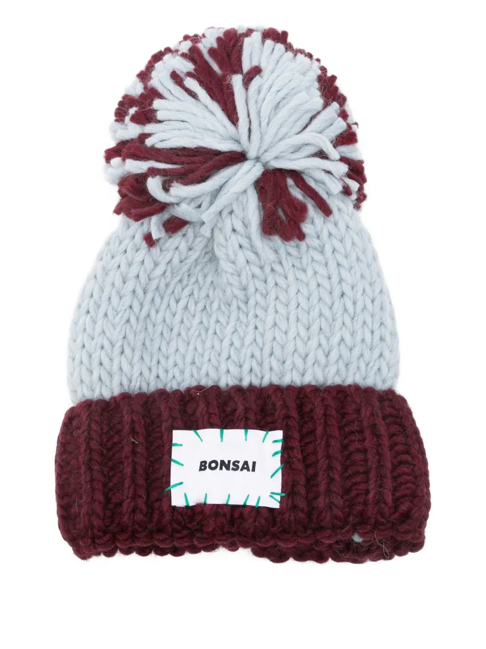 Bonsai logo-patch beanie | Grey | Image 1