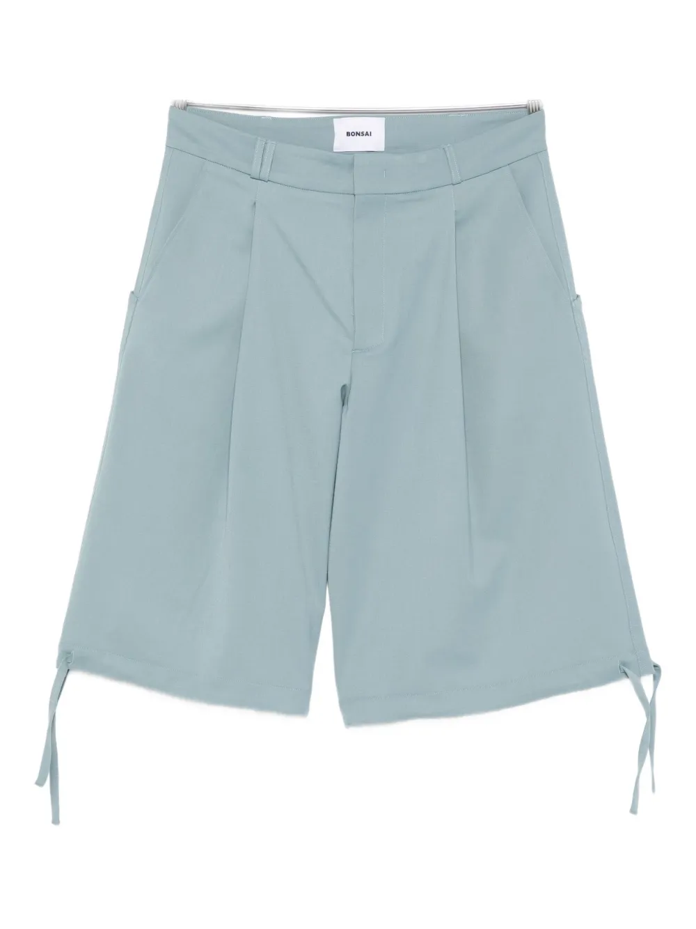 Bonsai drawstring-hem shorts | Blue | Image 1