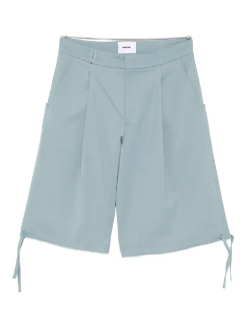 Bonsai drawstring-hem shorts