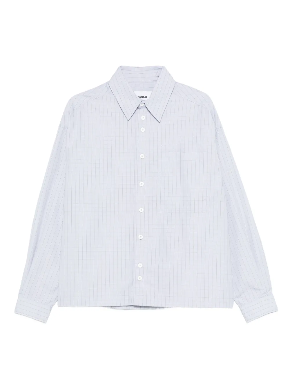 Bonsai checked buttoned-down shirt | Grey | Image 1