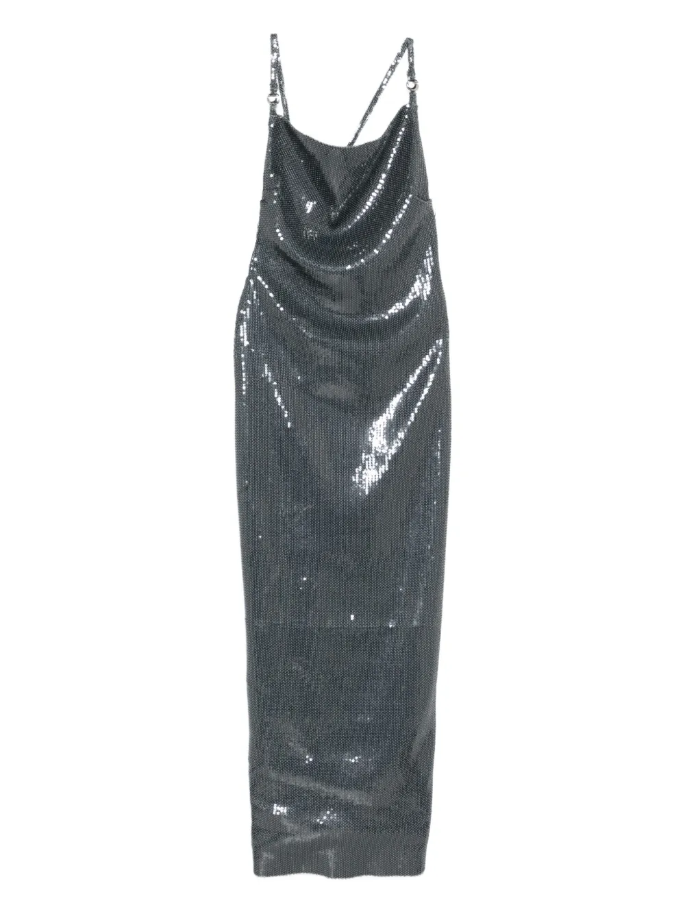 Coperni vestido con cuello desbocado | gris | Image 1