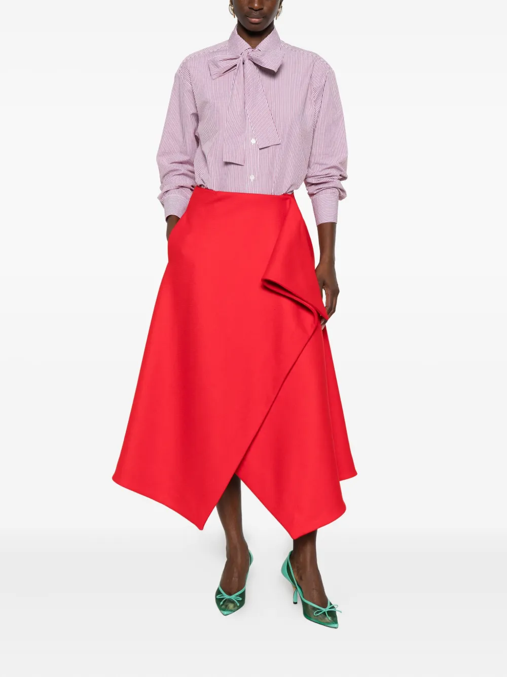 Rochas ruffle midi skirt | Faldas asimétricas y drapeadas | Image 2