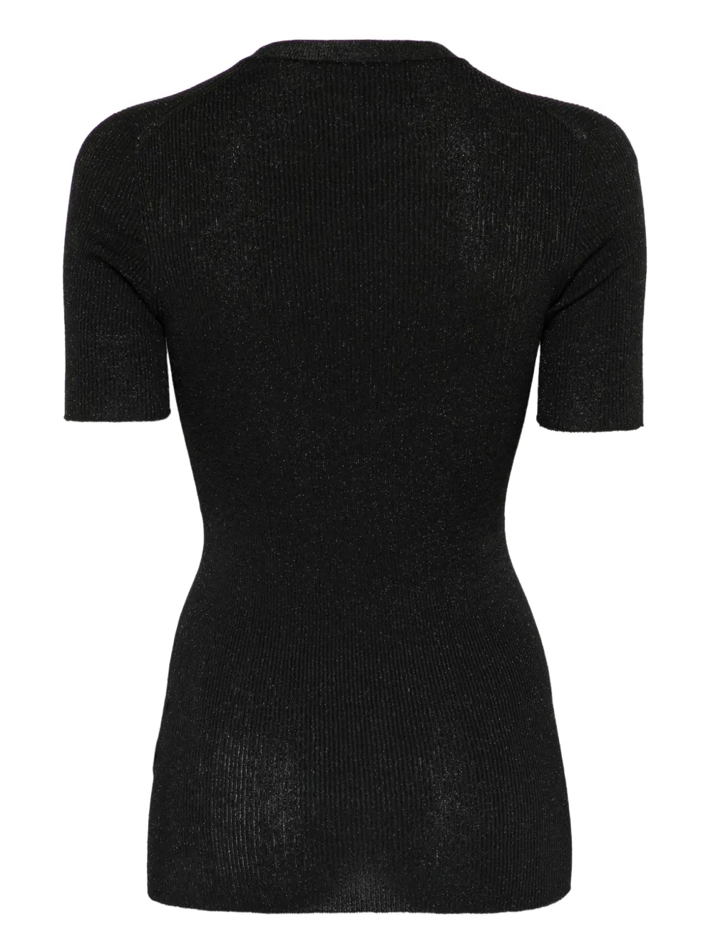 Rochas logo-appliqué knitted T-shirt | Knitted Tops | Image 2