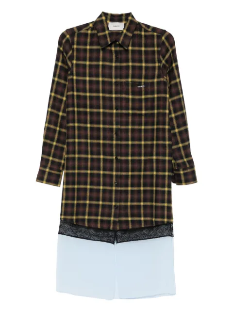 Coperni vestido a capas con paneles