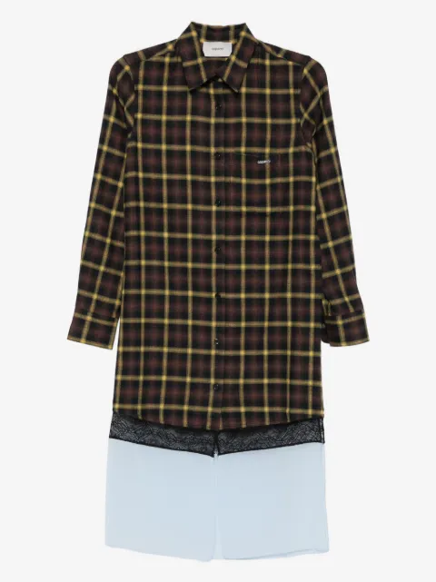 Coperni panelled layered dress