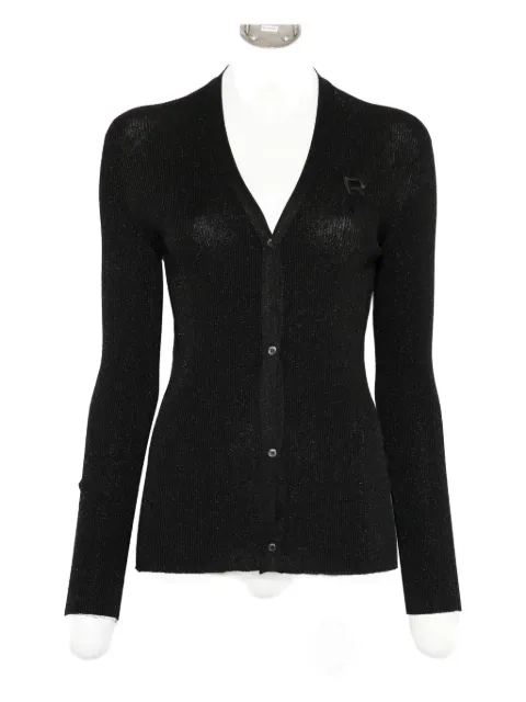 Rochas logo-appliqué cardigan