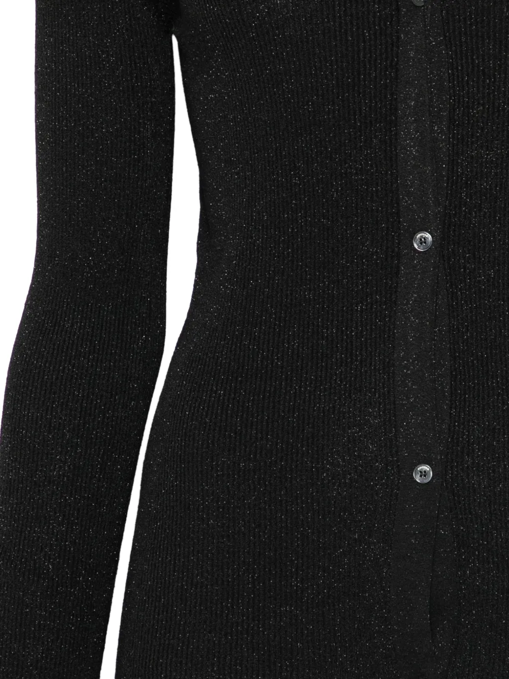 Rochas Vest met logopatch Zwart