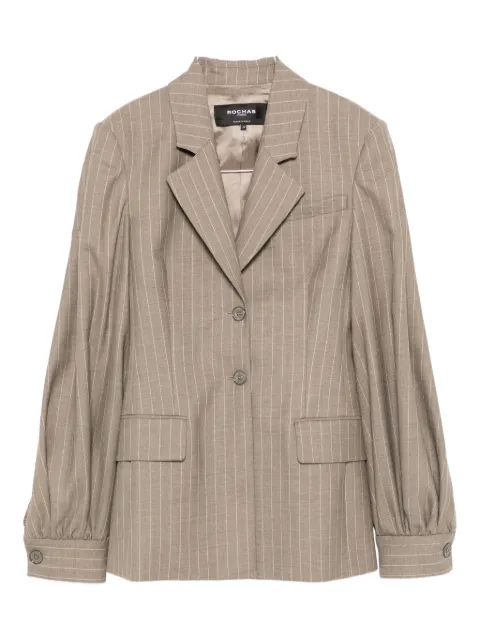 Rochas striped virgin-wool blazer
