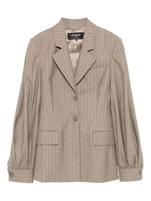 Rochas striped virgin-wool blazer