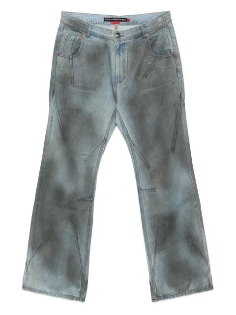Andersson Bell washed-effect jeans