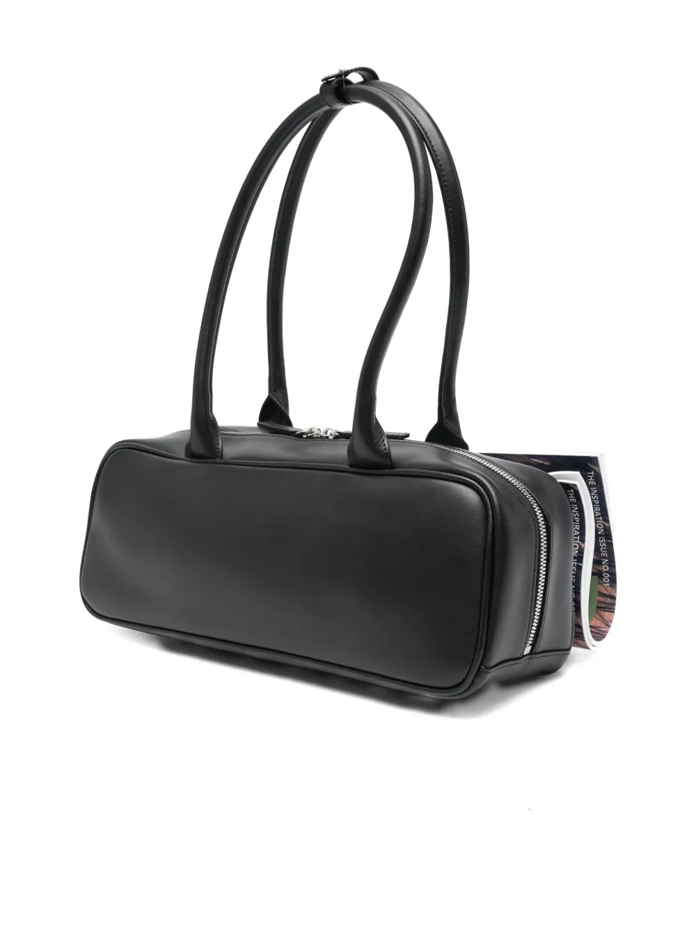 Andersson Bell magazine-print shoulder bag - Zwart