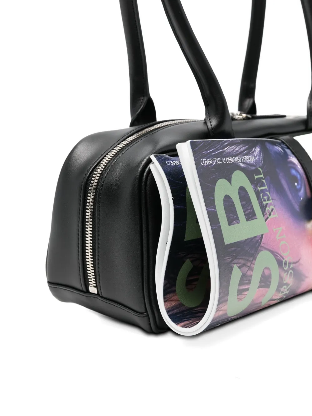 Andersson Bell Magazine-print Shoulder Bag In Multi