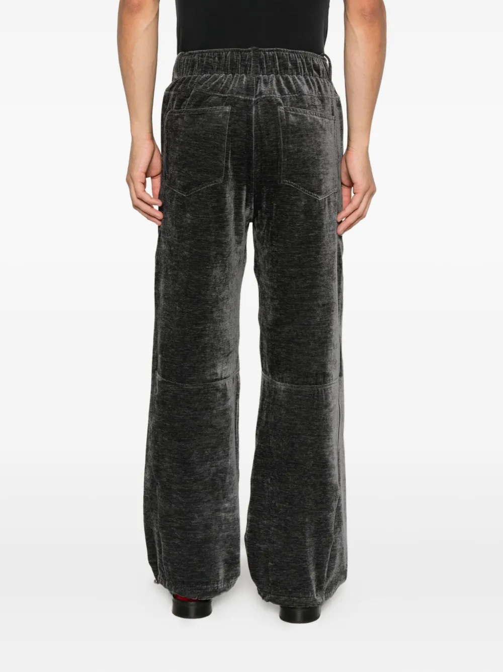 Andersson Bell Biker Track Pants In Gray