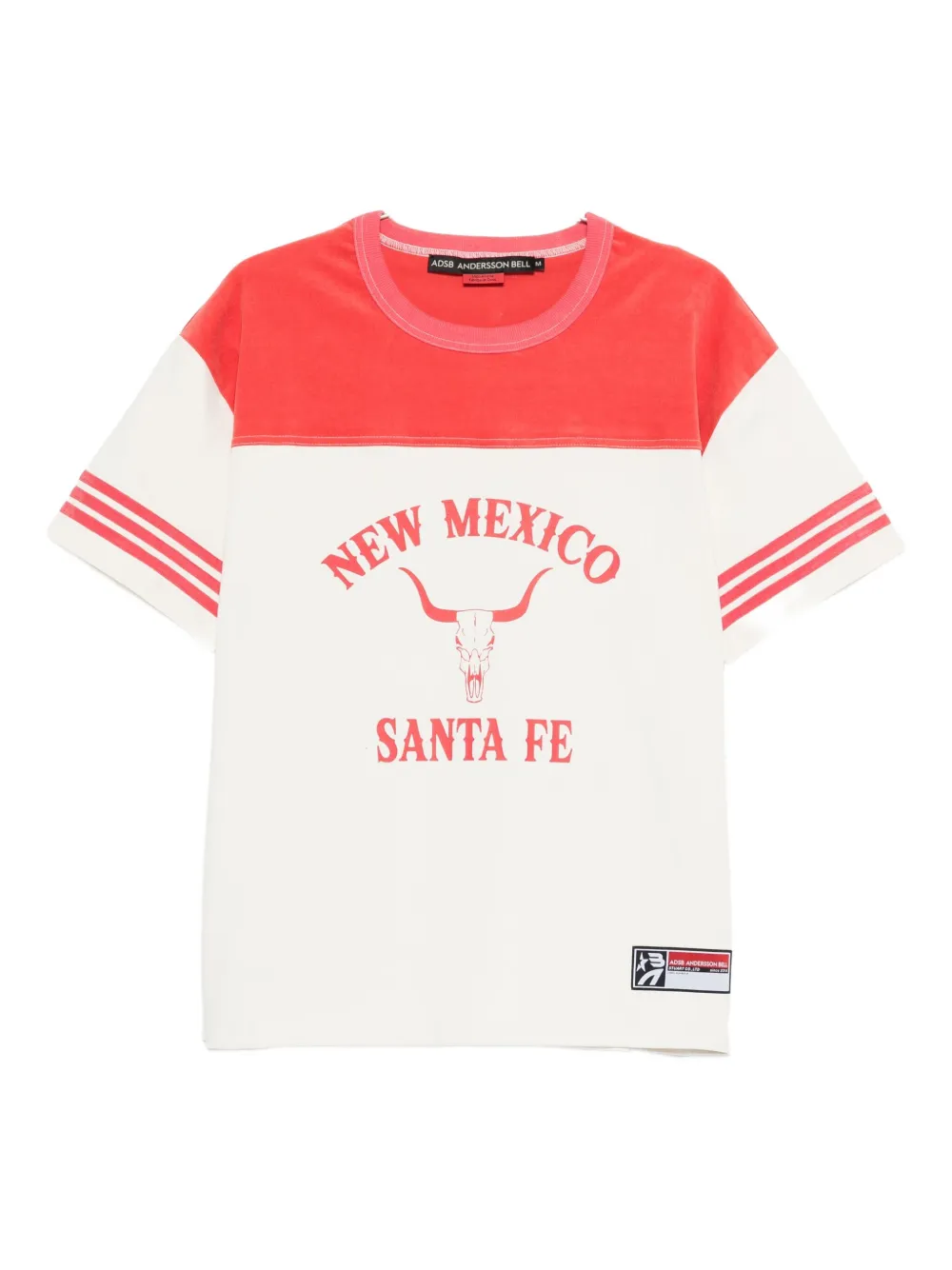 Andersson Bell New Mexico Colour-block T-shirt In White