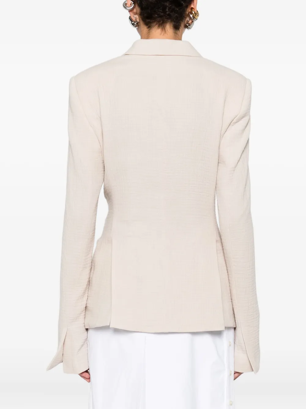 Ottolinger Mousseline Blazer In White