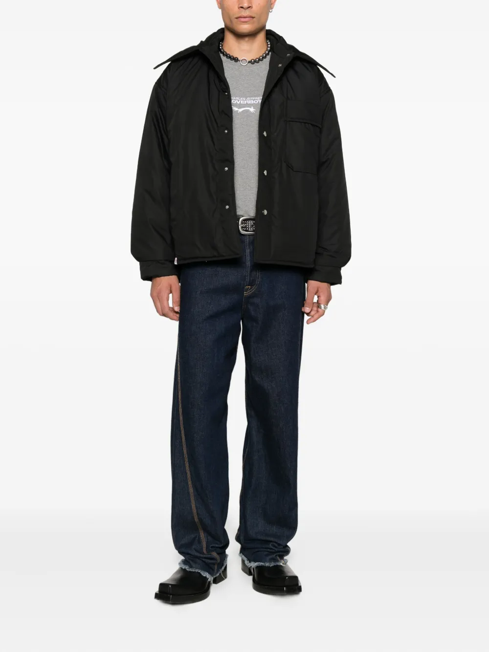 Charles Jeffrey Loverboy padded shirt jacket | Down Jackets | Image 2