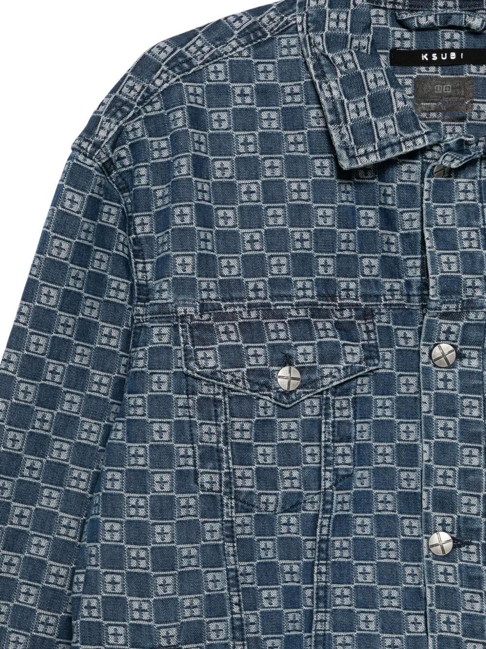 Ksubi Oh G Jacket Klassik denim jack Blauw