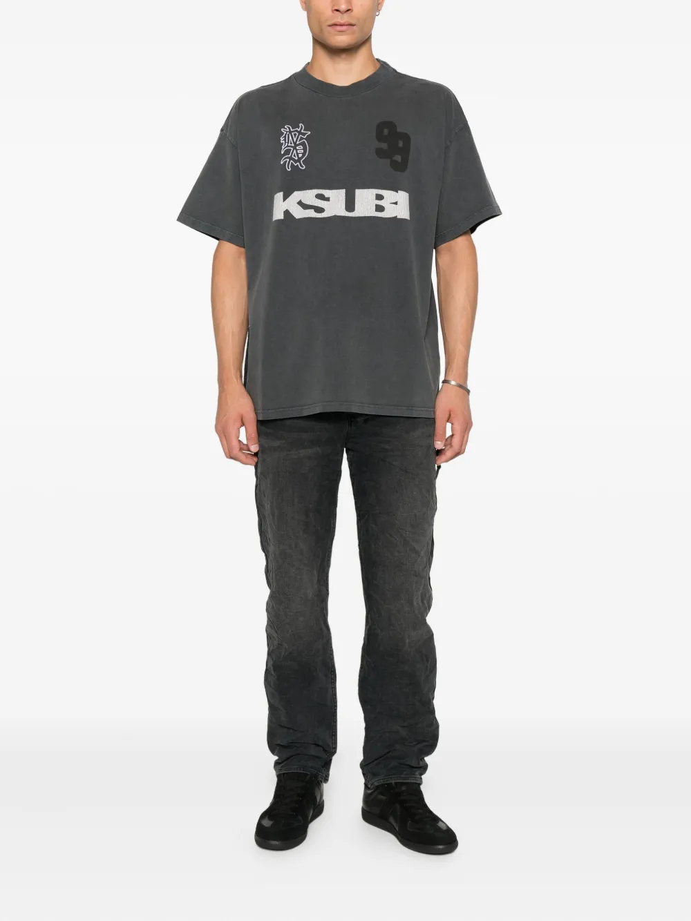Ksubi Rugged Ekcess T-shirt - Grijs