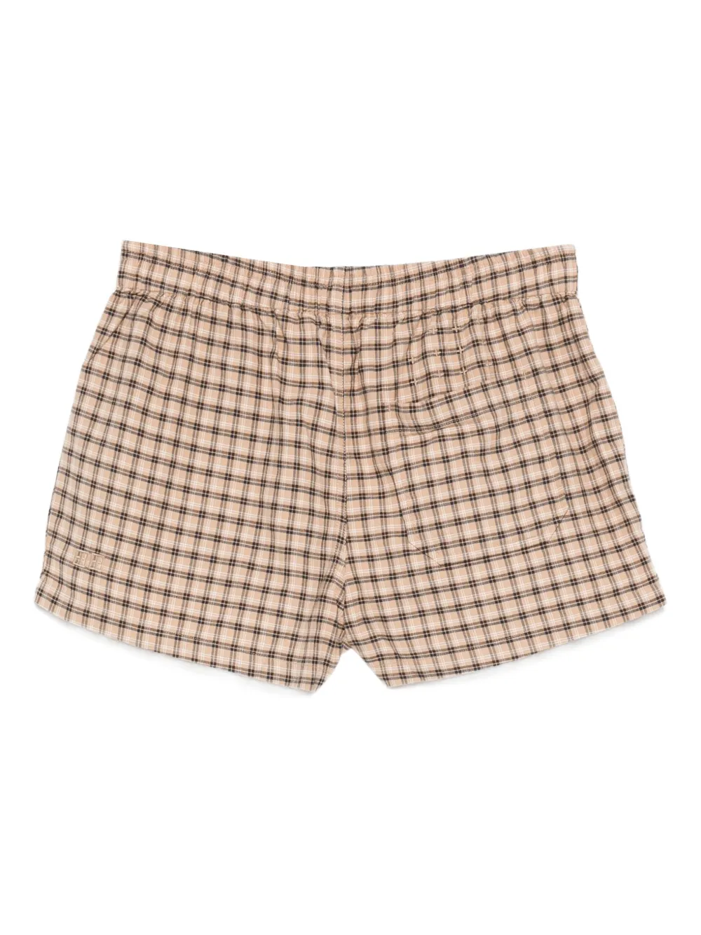 Ksubi Geruite boxershorts Bruin
