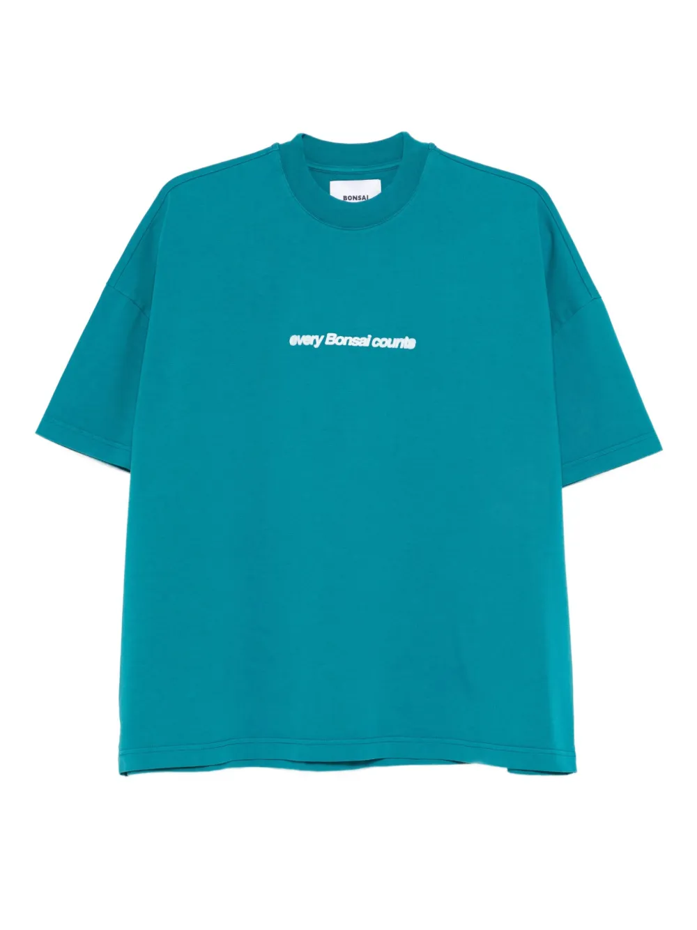 Bonsai playera con logo gráfico | azul | Image 1