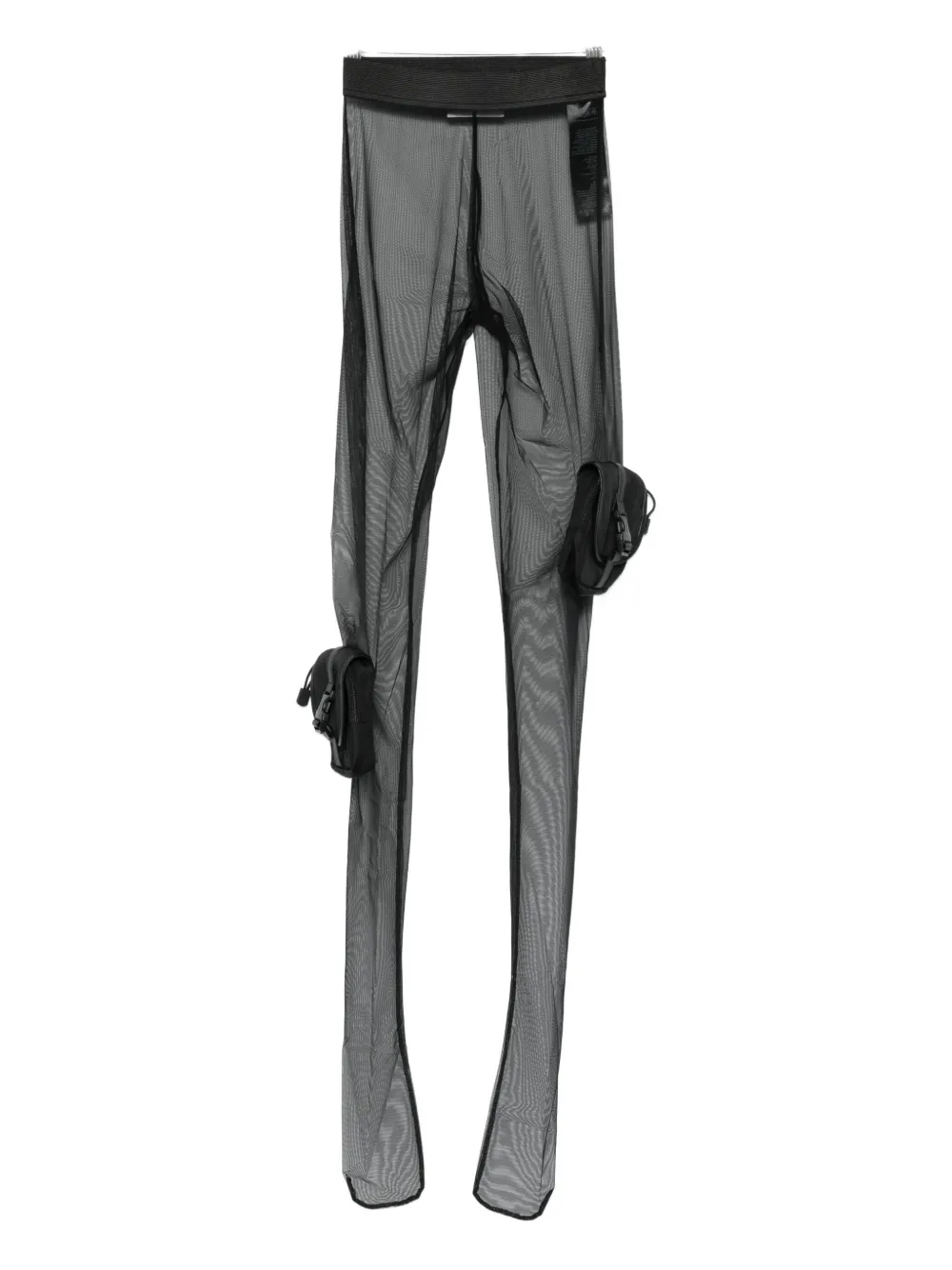 Coperni Cargo Tights In Black