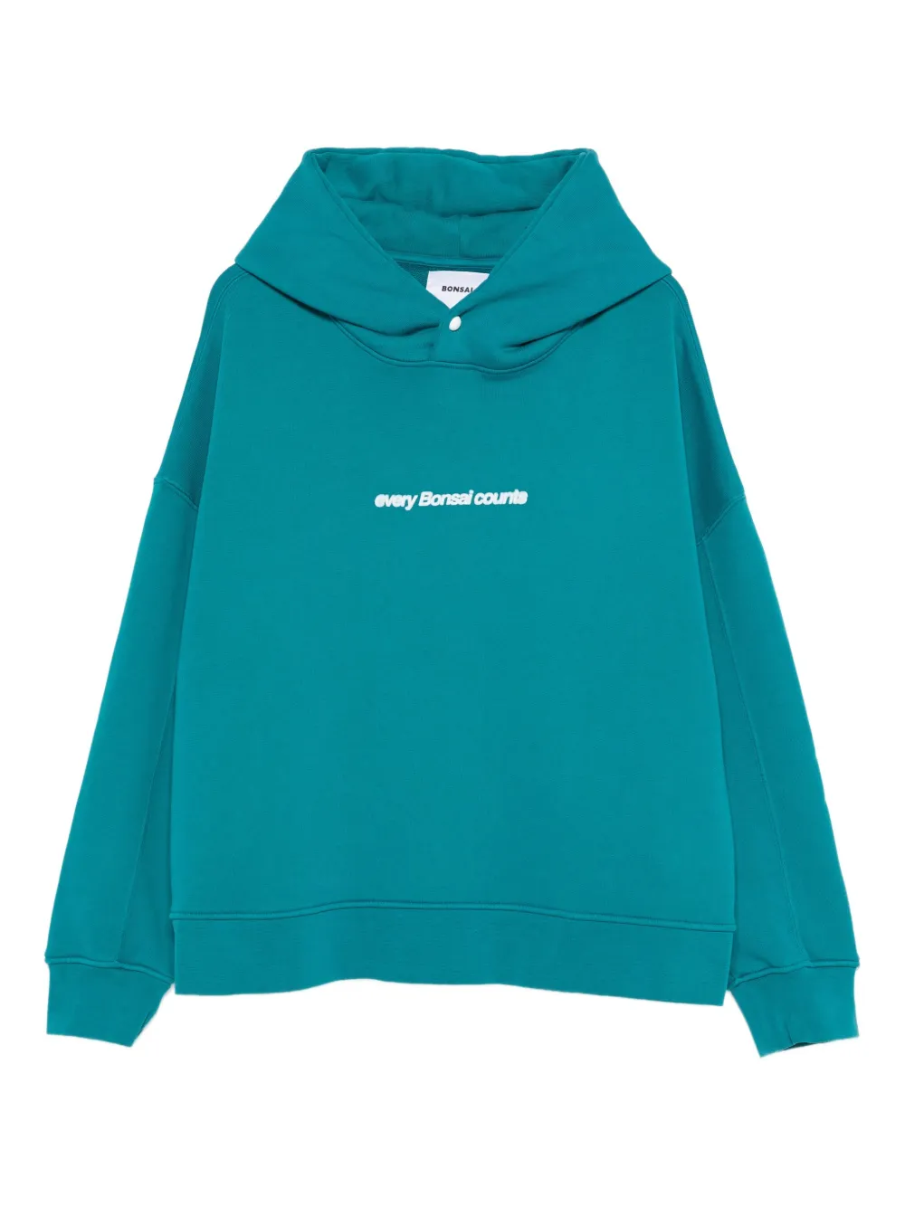 Bonsai drop-shoulder hoodie | Green | Image 1
