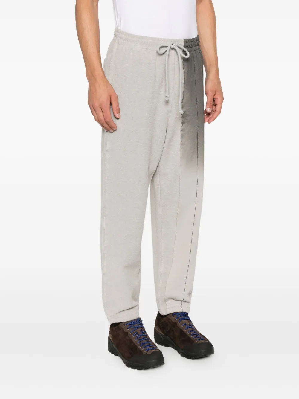 A-COLD-WALL* Trainingsbroek met ombré-effect en vlakken Grijs